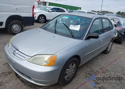 2003 Honda Civic Lx z USA, uszkodzony, nr VIN 2HGES16503H548705